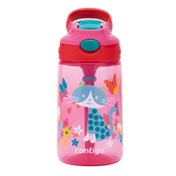 Trinkflasche für Kinder - Becher für Kinder Contigo Gizmo Flip 414ml - Cherry Cat