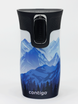 Contigo West Loop Mini 300ml Thermobecher - Berg Tageslicht - Weiß Metallic