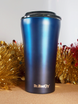 Dr.Bacty Apollo 2.0 Thermobecher für Kaffee - 360 ml - Monaco Blau -  I  love You