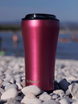 Dr.Bacty Apollo 2.0 thermischer Kaffeebecher - 360 ml - Rosa - Vogelliebe