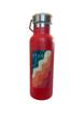 Dr.Bacty Iris Stahl Thermoflasche - rot - Stegna