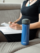 Thermal Water Bottle Contigo Jackson Chill 2.0 590ml Blue Corn