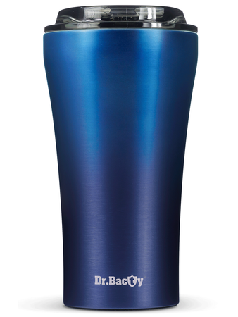 Dr.Bacty Apollo 2.0 ‘Cancer’ thermal coffee mug - 360 ml - Monaco Blue