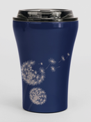 A cup of thermal coffee Dr.Bacty Apollo blower - navy blue
