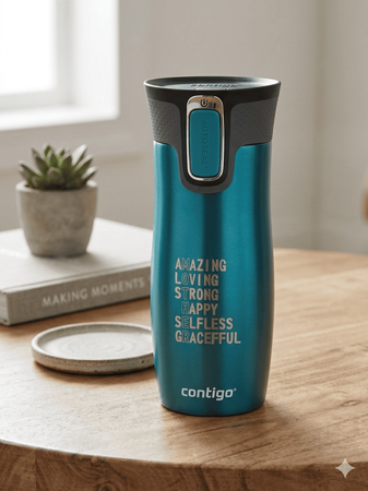 Contigo West Loop 2.0 Thermobecher 470ml - Biscay Bay- Mother