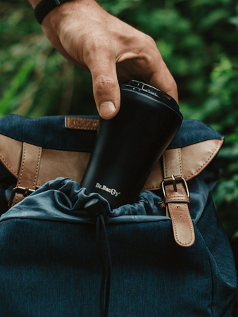 Kaffee -Thermalbecher mit Keramikbeschichtung Dr.Bacty Apollo 227 ml - schwarz - Nachverkauf