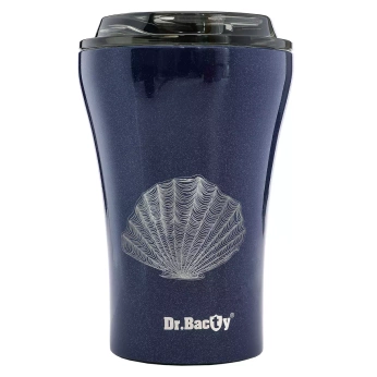 Nehmen Sie -out -Kaffeetasse Dr.Bacty Apollo Muschel - marineblau