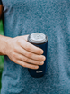 Thermobecher für Kaffee 2-in-1 Dr.Bacty Notus 360 ml - marineblau.