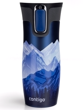 Contigo West Loop 2.0 Thermobecher 470ml- limitierte Auflage - Berge bei Nacht