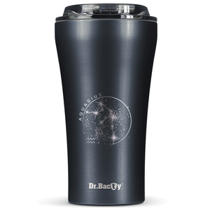 Dr.Bacty Apollo 2.0 thermal coffee mug - Aquarius - 360 ml - Gunmetal