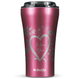 Dr.Bacty Apollo 2.0 thermischer Kaffeebecher - 360 ml - Rosa -  I love You