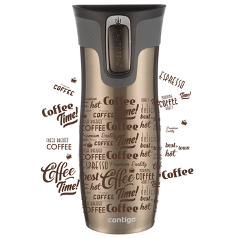 Thermal Mug Contigo West Loop 470 ml - Coffee Time