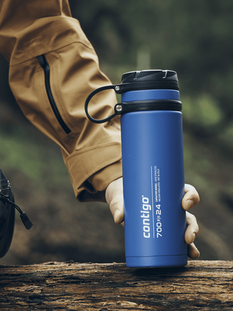 Thermoskanne/Flasche Contigo Fuse 700ml - Blau
