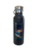 Dr.Bacty Iris steel thermal bottle - black - Bieszczady