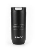 Thermobecher mit Gravur „Dr. Bacty Atlas“, 540 ml – schwarz