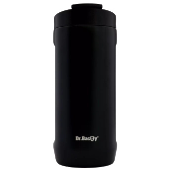 Thermobecher für Kaffee 2-in-1 Dr.Bacty Notus 360 ml - schwarz - Nachverkauf