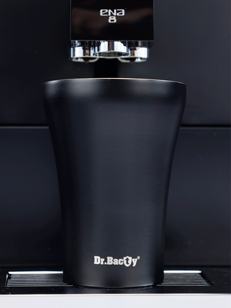 Kaffee -Thermalbecher mit Keramikbeschichtung Dr.Bacty Apollo 227 ml - schwarz - Nachverkauf