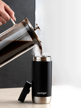 Thermal Coffee Mug Contigo Huron 2.0 470ml - Black - after sales