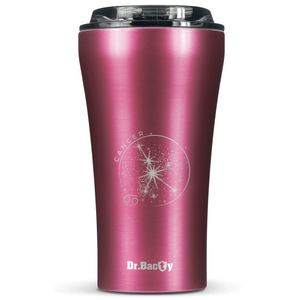 Dr.Bacty Apollo 2.0 360 ml ‘Cancer’ thermal coffee mug - Pink