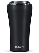 Dr.Bacty Apollo 2.0 thermischer Kaffeebecher - 360 ml - Schwarz Matt