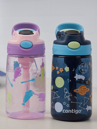 Water bottle / bottle for children Contigo Easy Clean 420ml Blueberry Cosmos