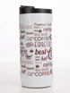 Coffee thermal mug Dr. Bacty Notus for Coffee Time - white