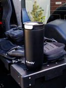 Dr. Bacty Atlas 540 ml Engraved Thermal Mug - Black