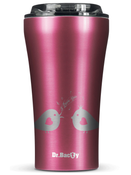 Dr.Bacty Apollo 2.0 thermischer Kaffeebecher - 360 ml - Rosa - Vogelliebe