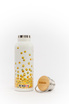 Stahlthermalflasche Dr. Bacty Emoticons - weiß