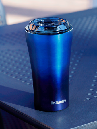 Dr.Bacty Apollo 2.0 Thermobecher für Kaffee - 360 ml - Monaco Blau