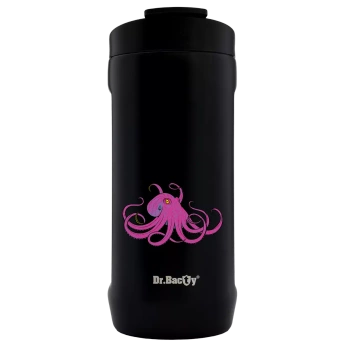 Thermal mug 2-in-1 Dr.Bacty Notus Marine - black.