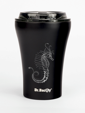 A mug with print Dr. Bacty Apollo for diver - black