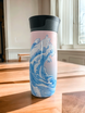 Contigo West Loop 2.0 470ml thermal mug - Pink Mat - Summer Waves