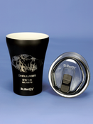 Kaffee -Thermalbecher mit Keramikbeschichtung Dr.Bacty Apollo 227 ml - Dhaulagiri - schwarz