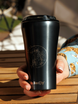 Dr.Bacty Apollo 2.0 thermal coffee mug - Aries - 360 ml - Gunmetal