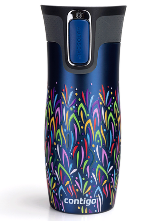 Contigo West Loop 2.0 470ml thermal mug - Mat navy blue - Floresy