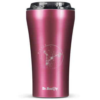 Dr.Bacty Apollo 2.0 360 ml „Fisch“ thermischer Kaffeebecher - Pink