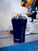 Coffee thermal mug with ceramic coating Dr.Bacty Apollo 227 ml - navy blue