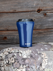 Coffee thermal mug with ceramic coating Dr. Bacty Apollo - 227 ml - blue - with your year of birth