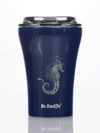 Coffee mug Dr. Bacty Apollo Seahorse - navy blue