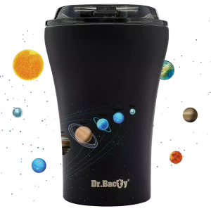 Thermal mug Dr.Bacty Apollo Planety - black.