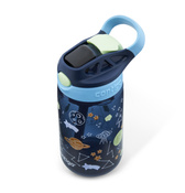 Wasserflasche / Trinkflasche für Kinder Contigo Easy Clean 420ml - Blueberry Cosmos