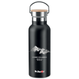 Dr.Bacty Iris Thermoflasche aus Edelstahl - schwarz - Daulagiri