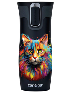 Contigo West Loop 2.0 470ml thermal mug - Black - Cat