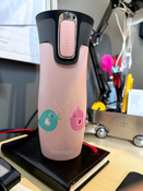 Contigo West Loop 2.0 470ml thermal mug - Millenial pink - Bird love