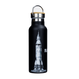 Dr.Bacty Iris Stahl Thermoflasche - schwarz - NASA