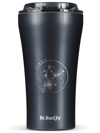 Dr.Bacty Apollo 2.0 thermal coffee mug - Virgo - 360 ml - Gunmetal