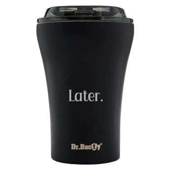 A multiple -use mug of Dr. Bacty Apollo Later - Black