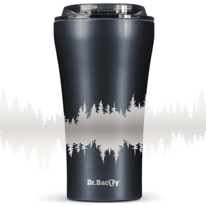 Dr.Bacty Apollo 2.0 thermal coffee mug - Forest - 360 ml - Gunmetal