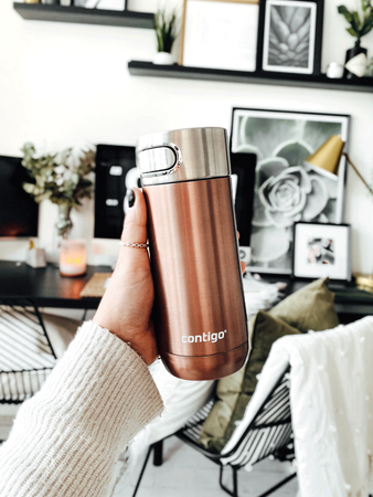 Thermal mug Contigo Luxe 360ml - White Zinfandel